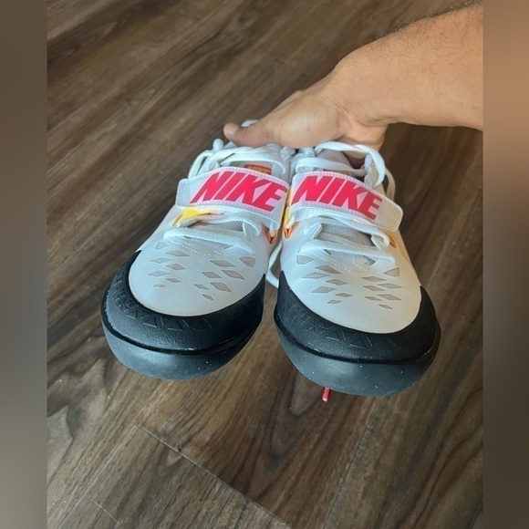 Nike Zoom Rival SD 2 “White Hyper Pink Orange” Men’s Size 12 Throwing Shoes - Picture 5 of 13